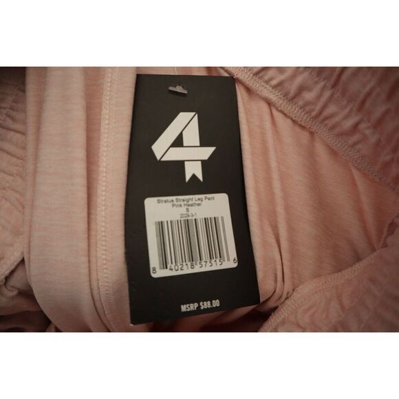 FourLaps 2028-3-1 Women's Sz Small Pink Heather Stratus Straight Leg Pants - Picture 3 of 11